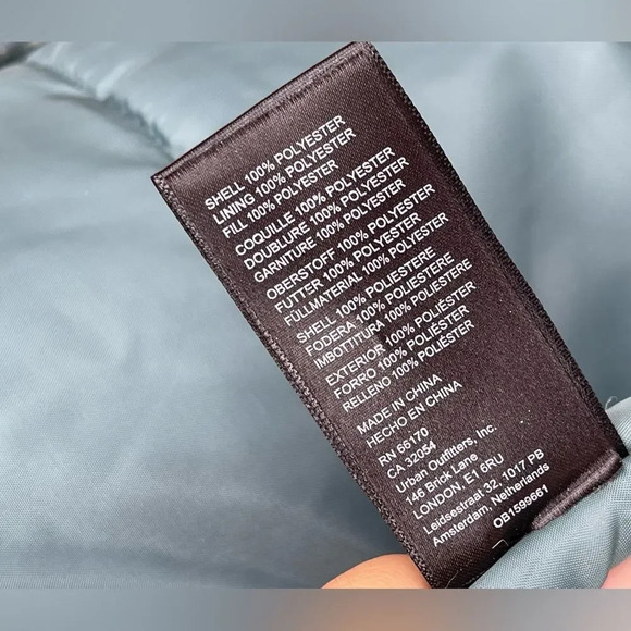 Urban Outfitters BDG Marcy Oversized Nylon Bomber Jacket small - Picture 16 of 17